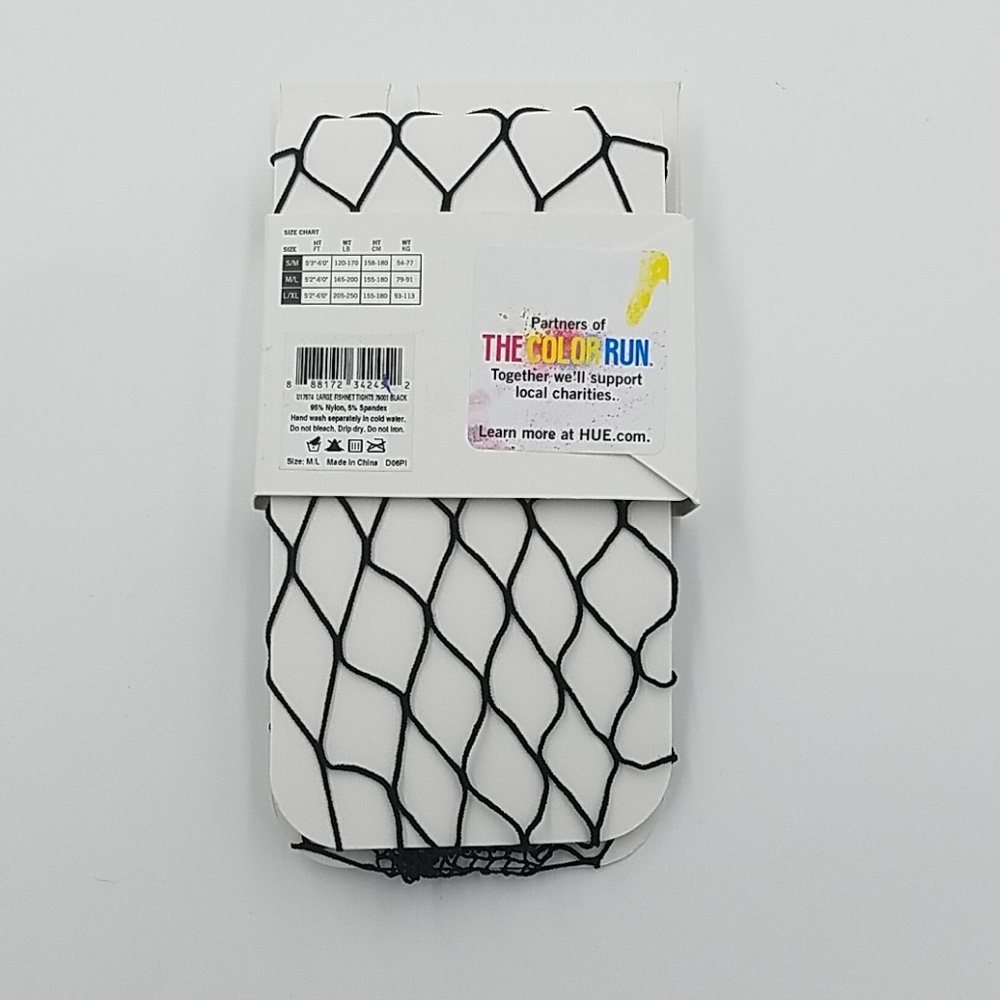 NWT HUE Fishnet Tights - Picture 7 of 7